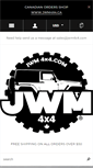Mobile Screenshot of jwm4x4.com